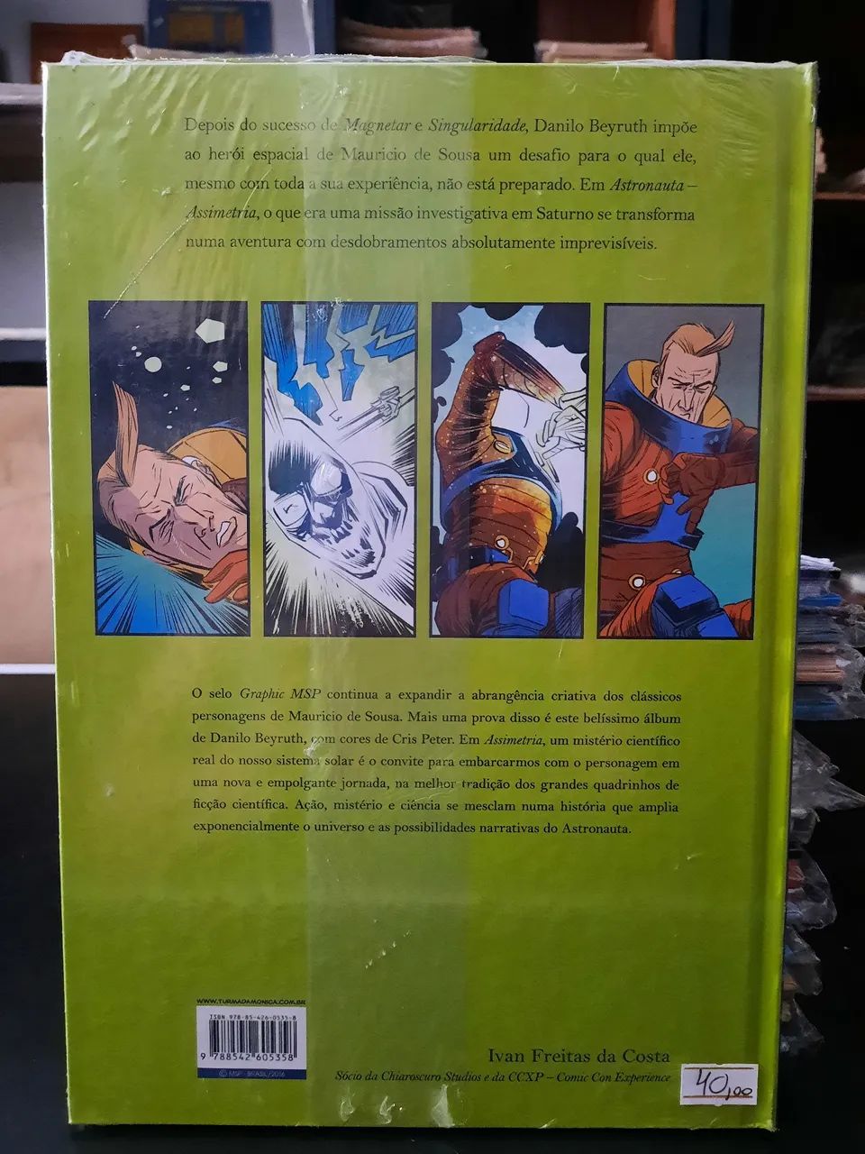 ASTRONAUTA-ASSIMETRIA - graphic msp-editora panini comics(Maurício de Sousa) - Foto 6