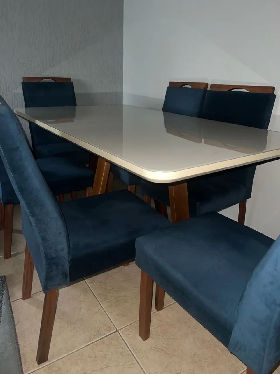 Conjunto de Mesa e Cadeiras para Jantar - Foto 3