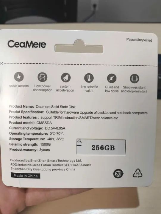 HD SSD SATA3 256gb - Anápolis - Foto 2