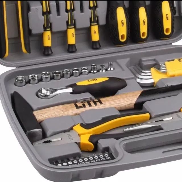 Jogo Ferramentas Manuais 57 Peças + Maleta - Foto 2