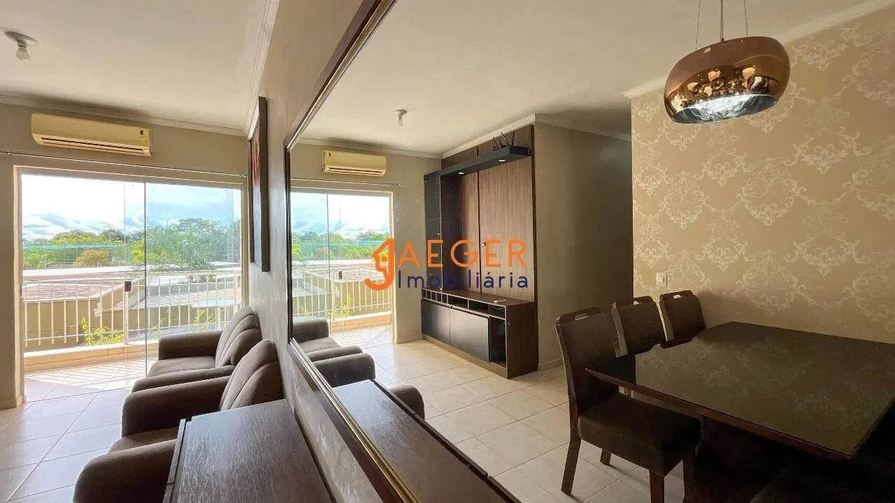 Apartamento exclusivo para Locação no Condomínio Brisas do Madeira 3 Quartos, Mobiliado e