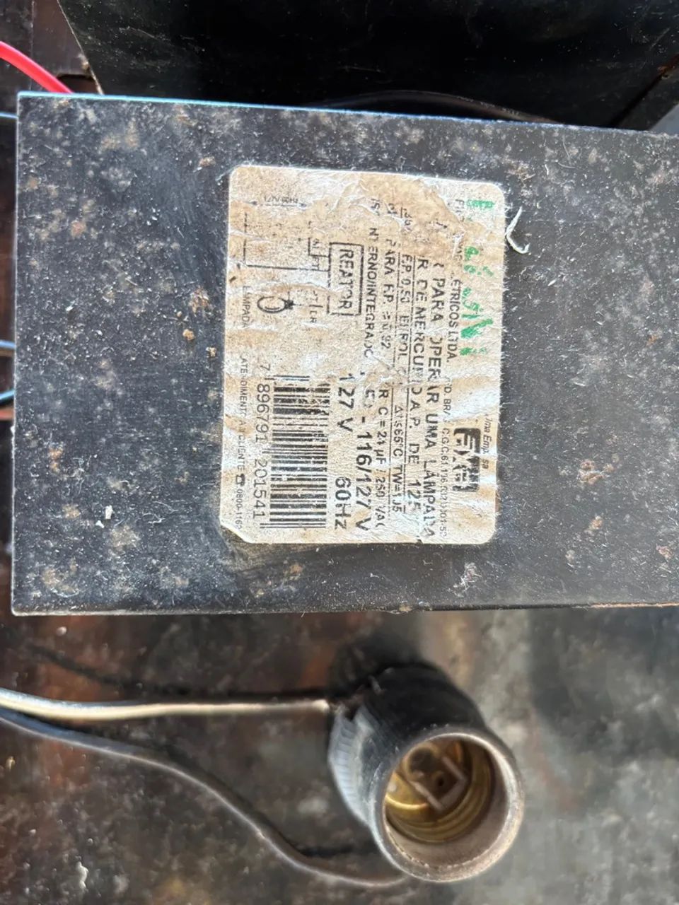 Luz Negra Lâmpada 125W com Reator - Foto 2