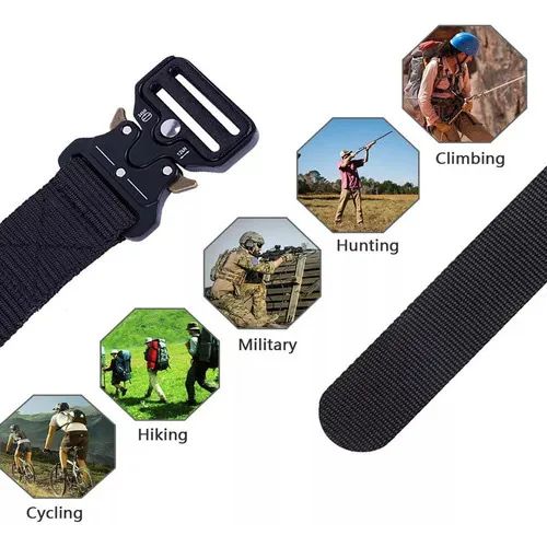 Cinto Tático Militar com Fivela de Metal - Foto 5