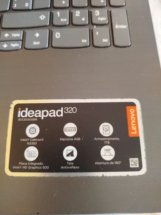 Notebook Lenovo Ideapad 320 - Foto 2