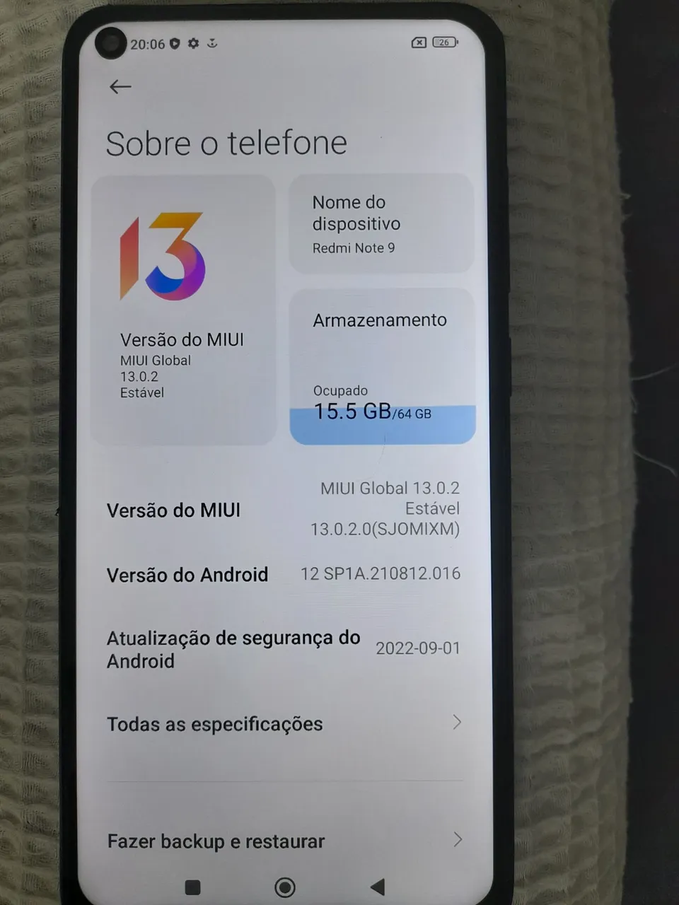 Redmi note 9