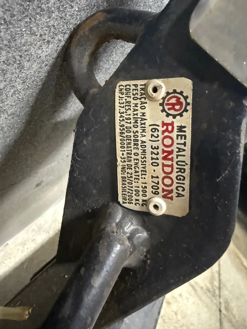 Engate Rabicho para Hilux 16/25 Rondon  - Foto 2