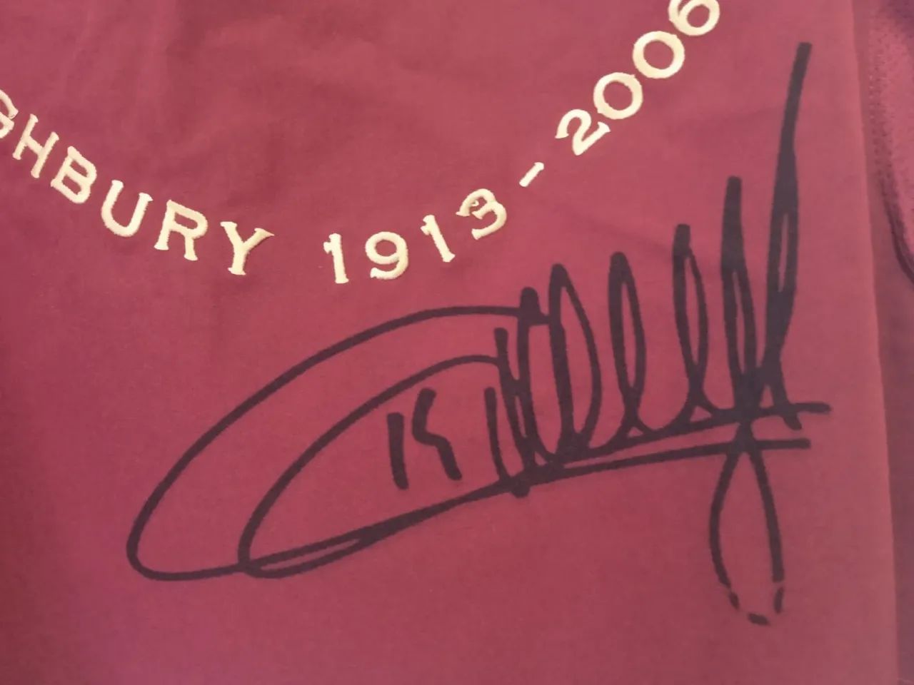 Camisa Arsenal Special Edition Highbury Stadium 2006 #14 Henry Autografada Certifucada - Foto 2