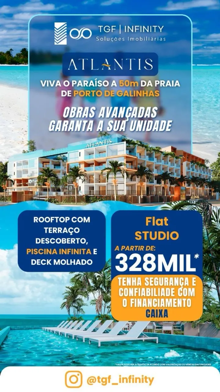 Vendo Flats em Porto de Galinhas