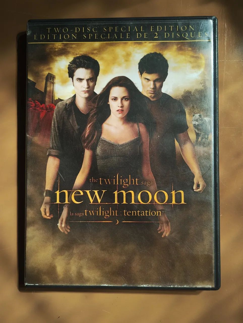 DVD A Saga Crepúsculo: Lua Nova - Edição Especial 2 Discos - Twighlight 