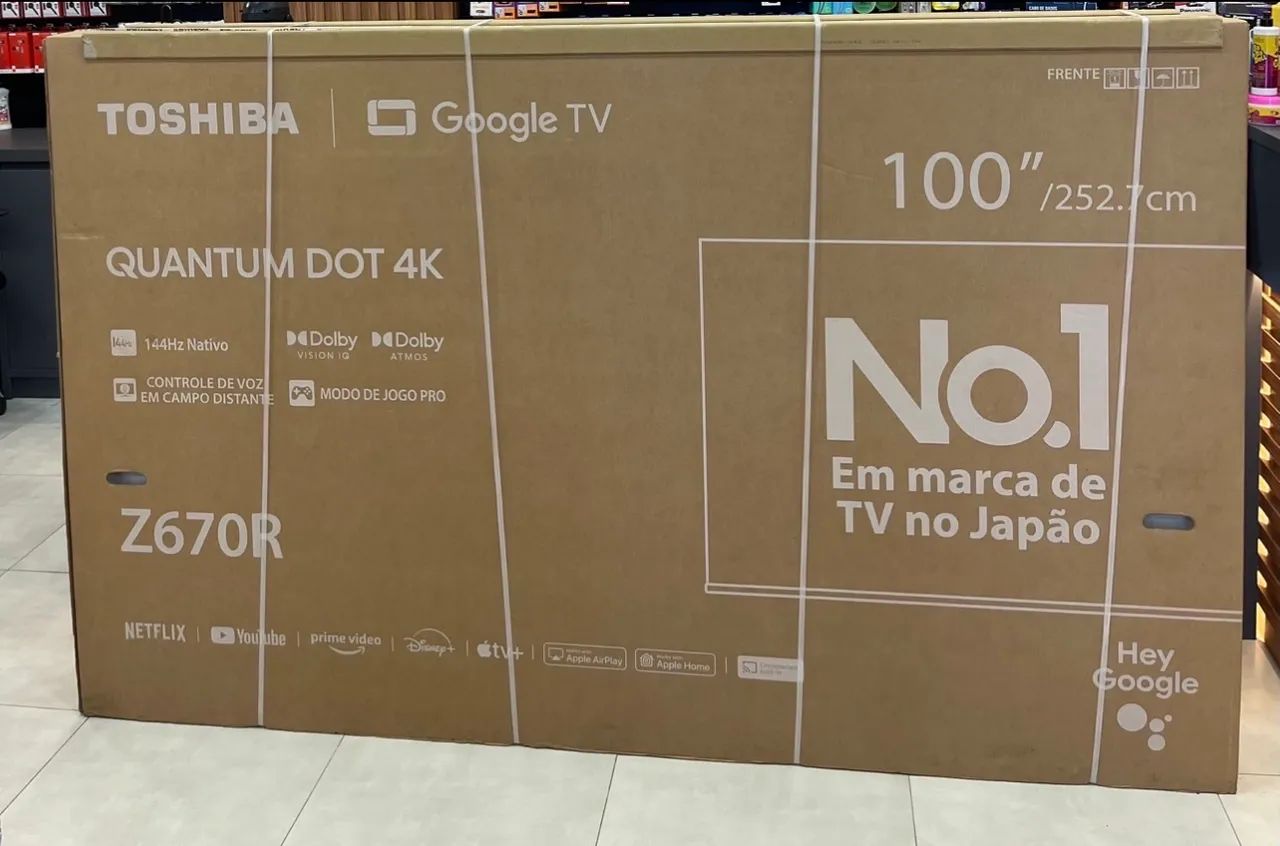 Televisão Toshiba 100 polegadas 4K ? - Foto 2