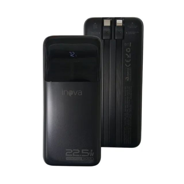 Carregador Portátil Bateria Celular 20.000mAh Turbo Inova POW-13016 - Foto 2