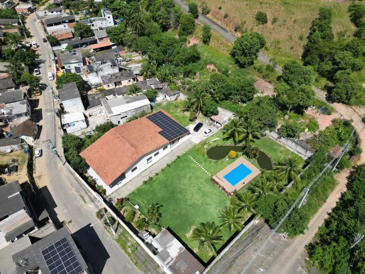 Chácara 7 quartos no Coroado, ampla e com lazer completo