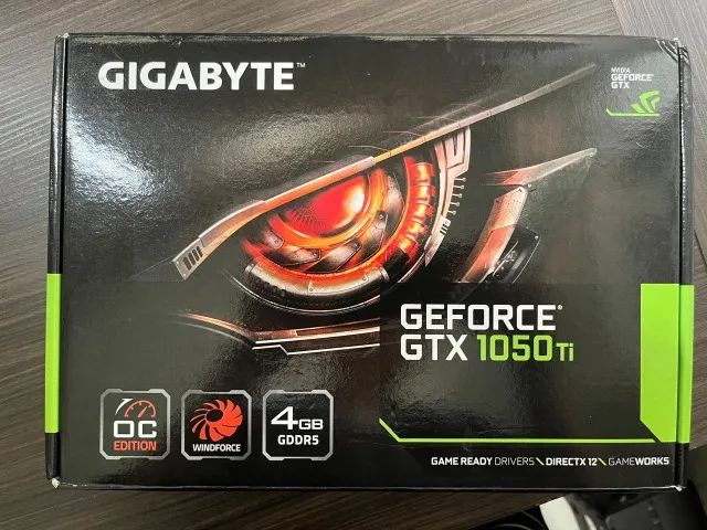 Placa de Vídeo Gigabyte GeForce GTX 1050 Ti 4GB GDDR5 - Foto 4