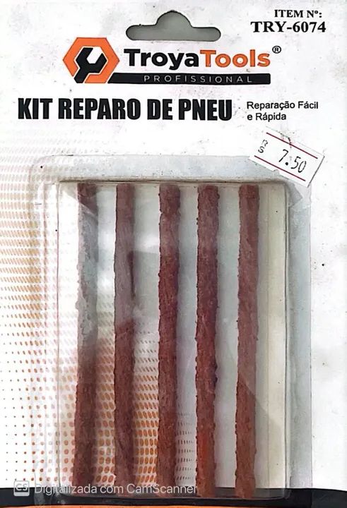 Kit Reparo de Pneu