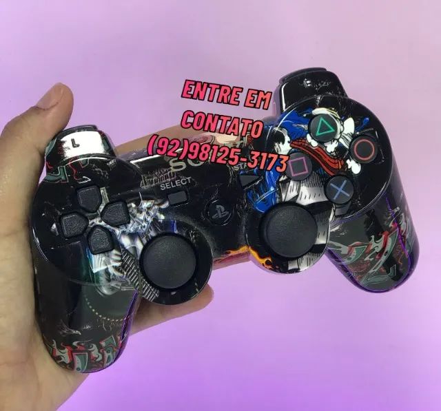 Controle de Ps3 Sem Fio- Entregamos 9h ás 23h - Foto 2