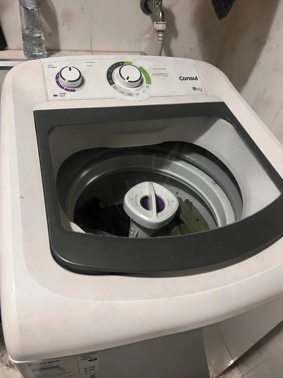 Máquina de lavar cônsul 9kg