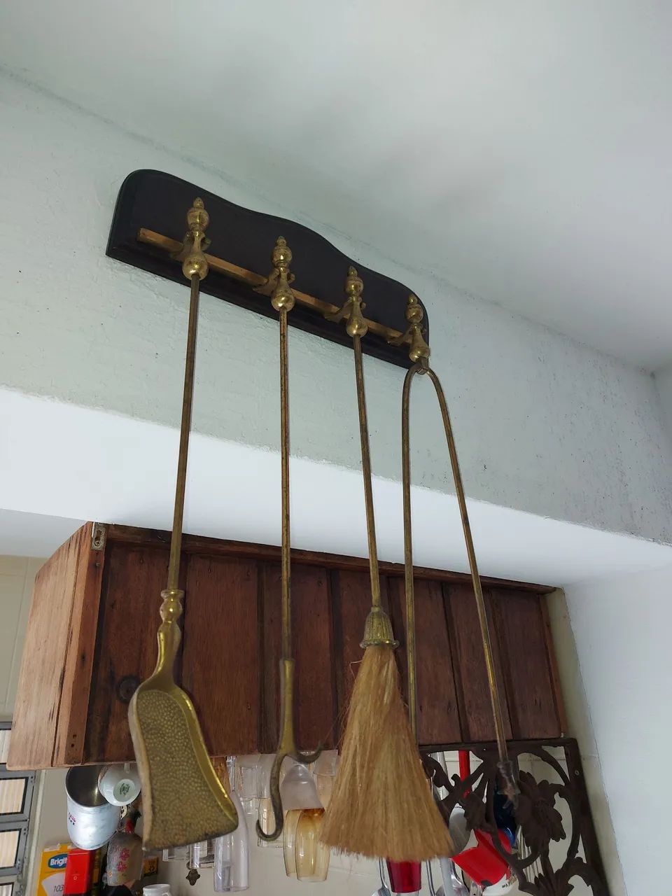 CONJUNTO PARA LAREIRA ANTIGO - Foto 3
