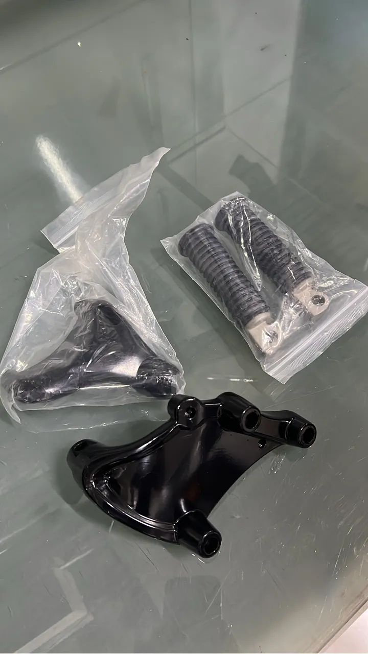 Suporte com pedaleira Harley Davidson Sportster com freio ABS - Foto 3