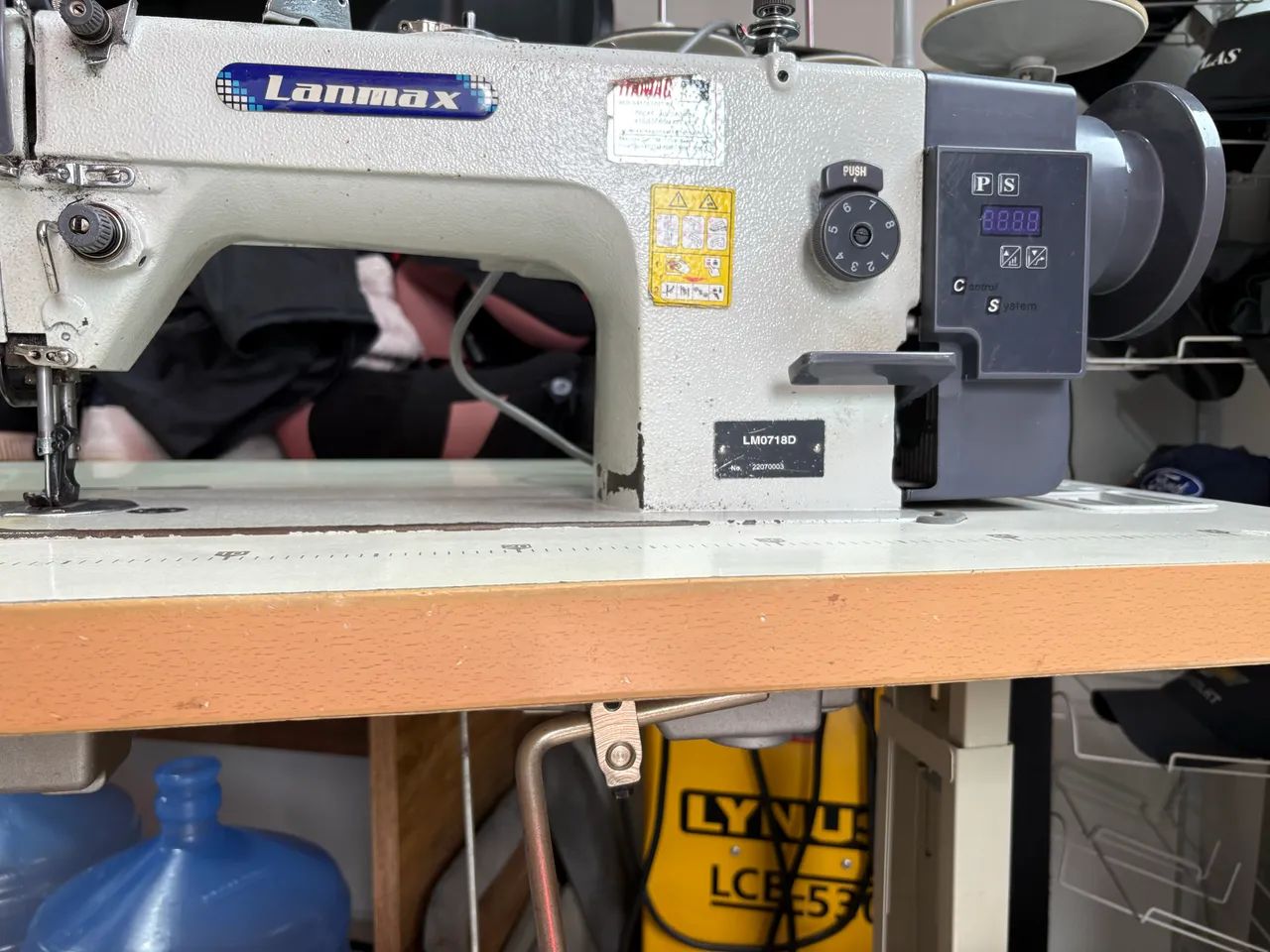 Máquina de costura lanmax trans.triplo  - Foto 4