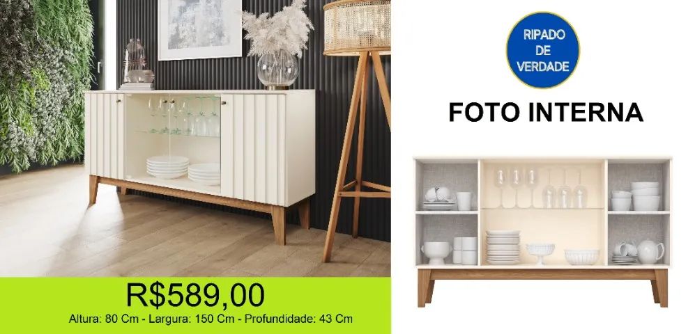 Balcão buffet aparador 