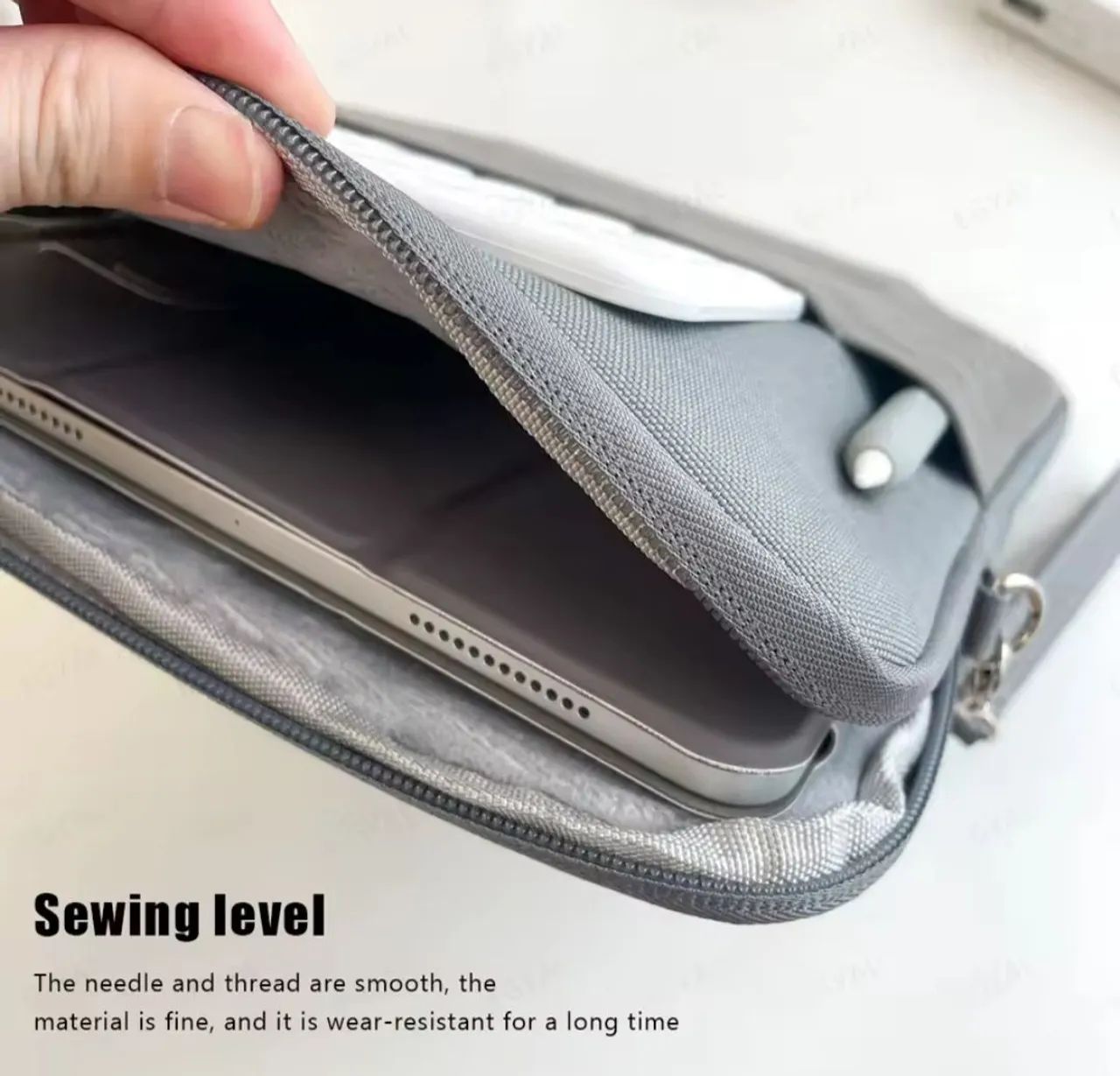 Bolsa para Tablet 11' Polegadas proteção (Cinza) - Foto 5