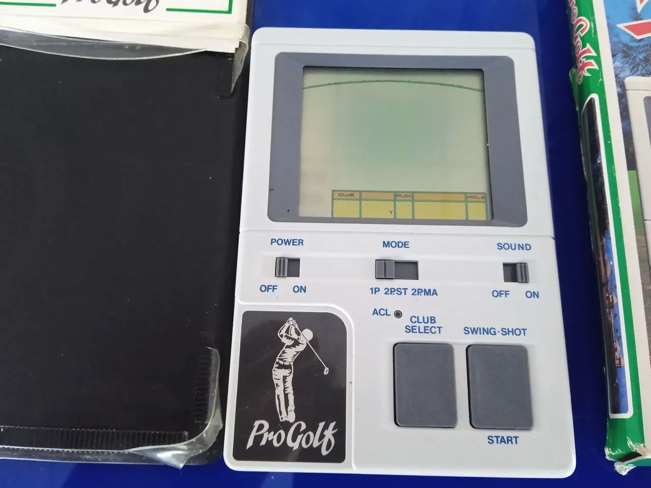 Antigo mini game Pro Golf Bandai 1984 na caixa conservado  - Foto 2