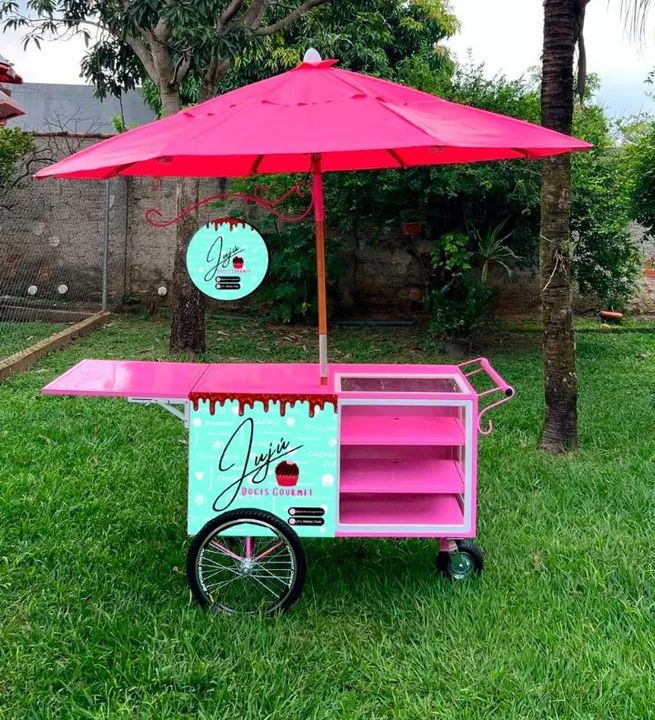 Carrinho Food Kart Gourmet - NOVO