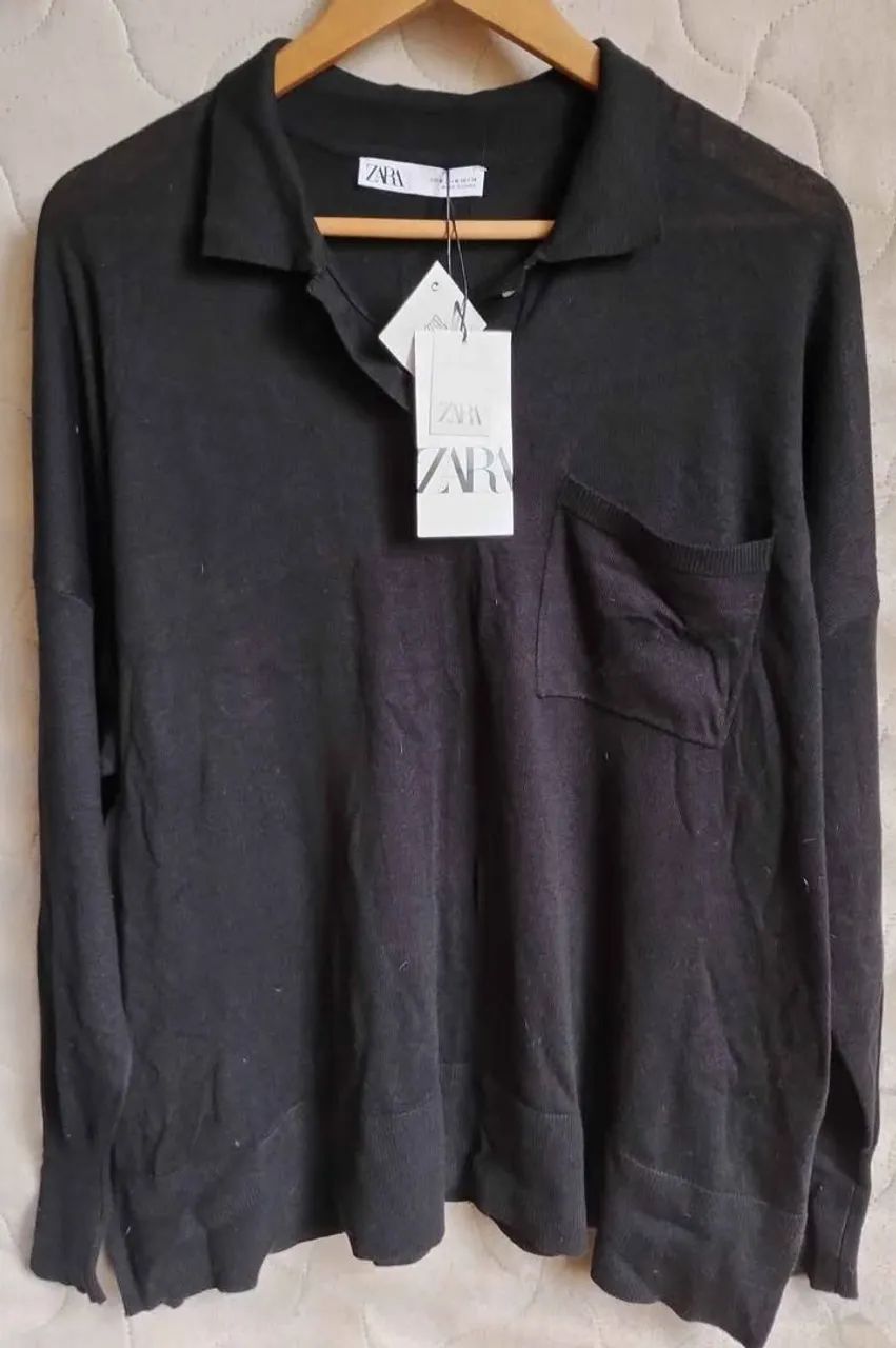 Pólo ZARA lãzinha Original 