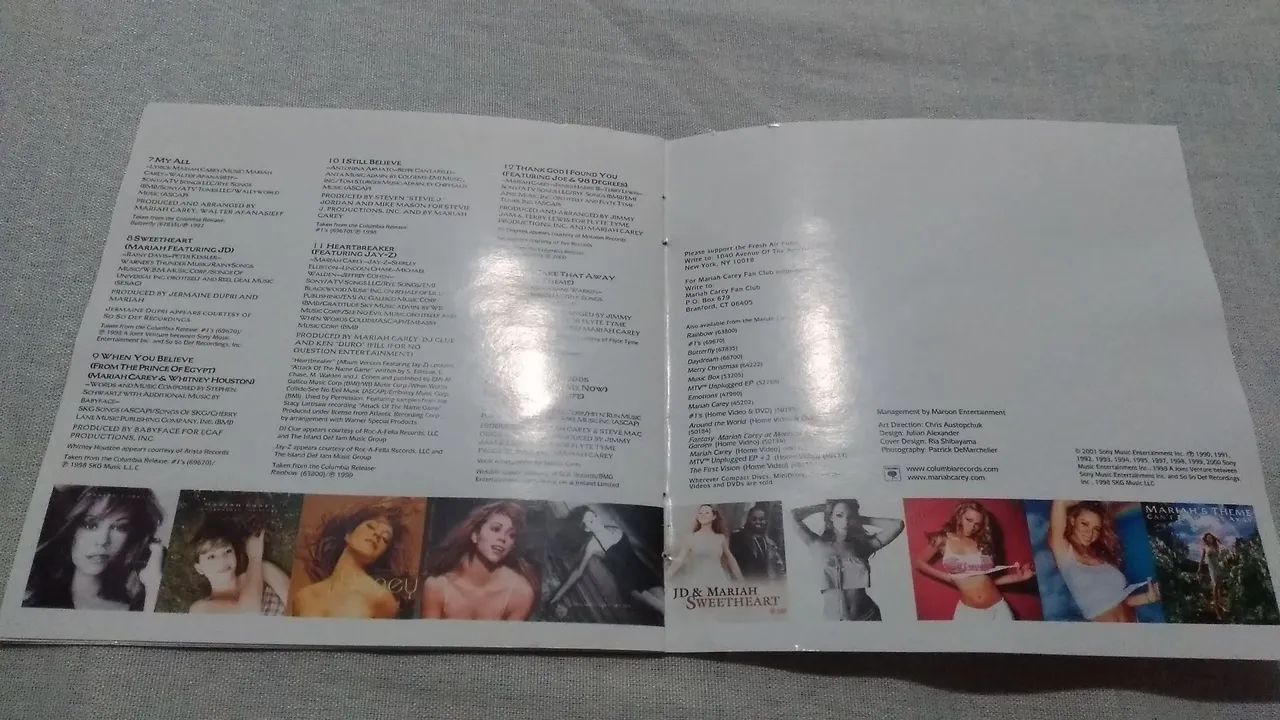 CD DUPLO ORIGINAL MARIAH CAREY - GREATEST HITS  - Foto 4