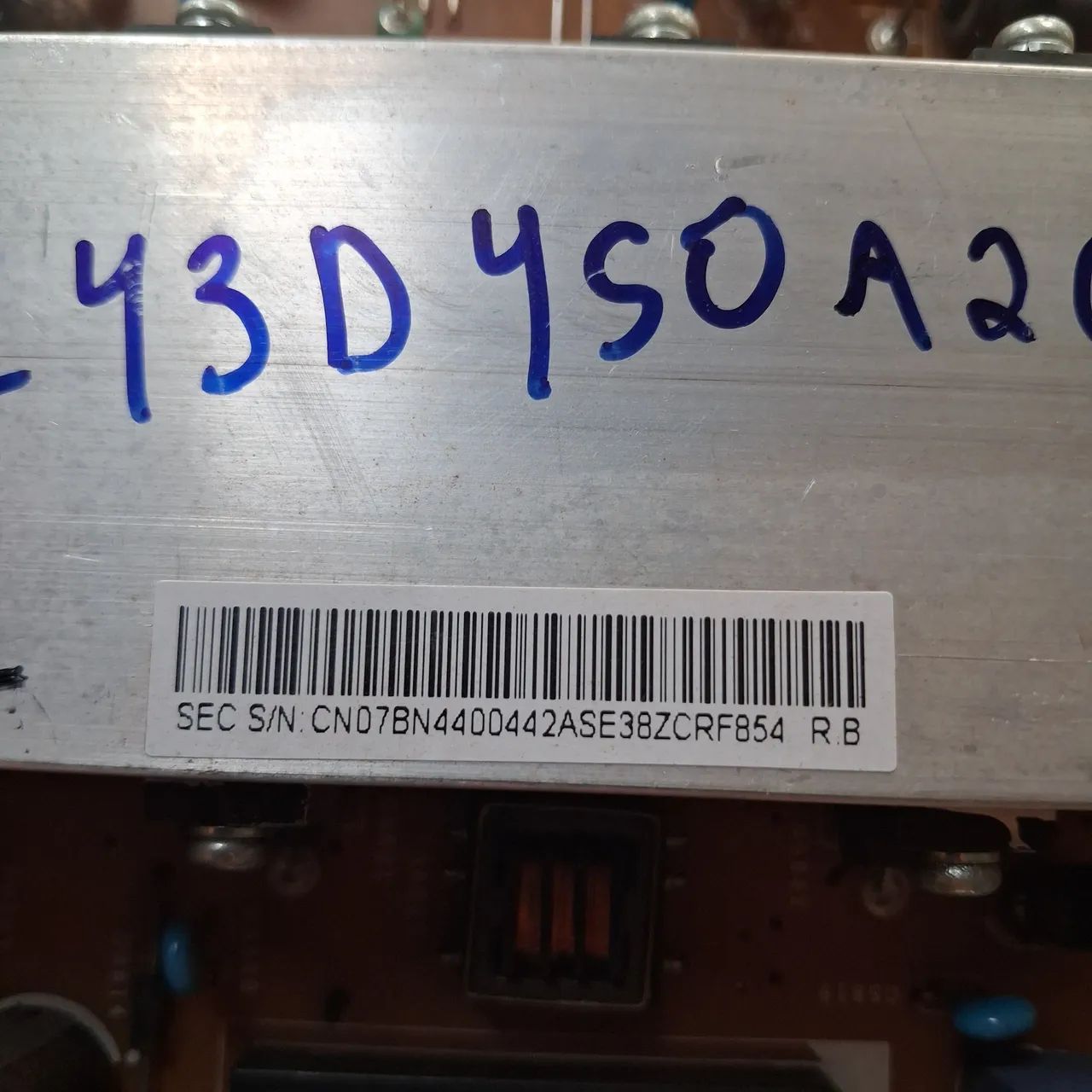 Placa fonte Pl43d450 funcionando perfeitamente  - Foto 4