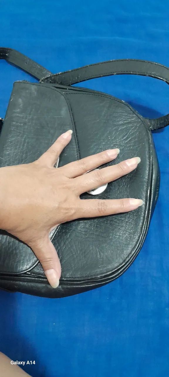 Bolsa em couro legítimo  - Foto 2