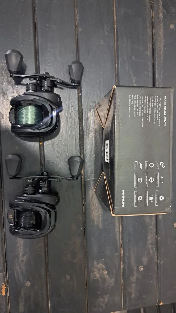 2 carretilhas maruris BLEKTAMBA BG ESQUERDAS  - Foto 2