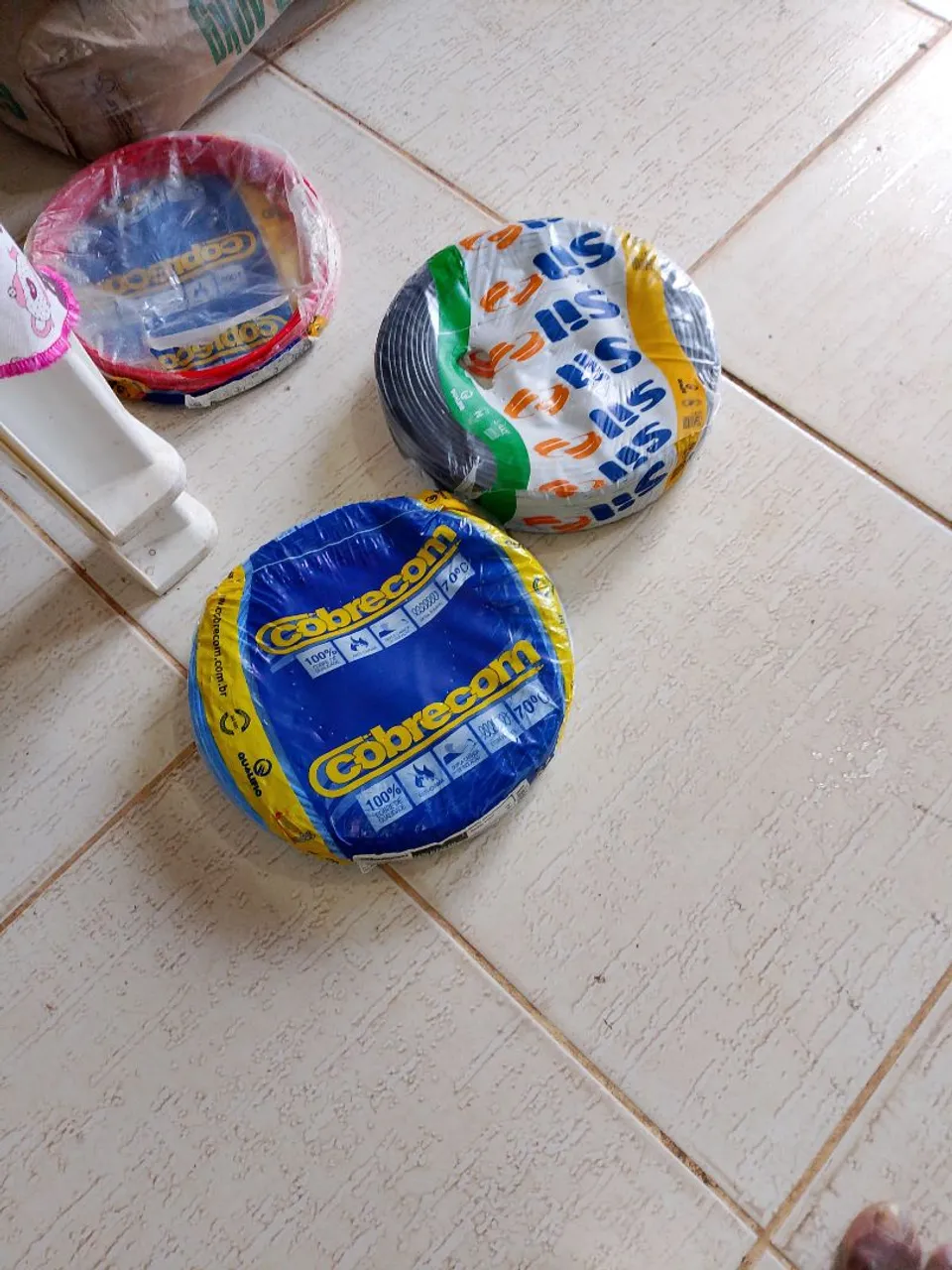 Cabos elétricos cobrecom 100% cobre