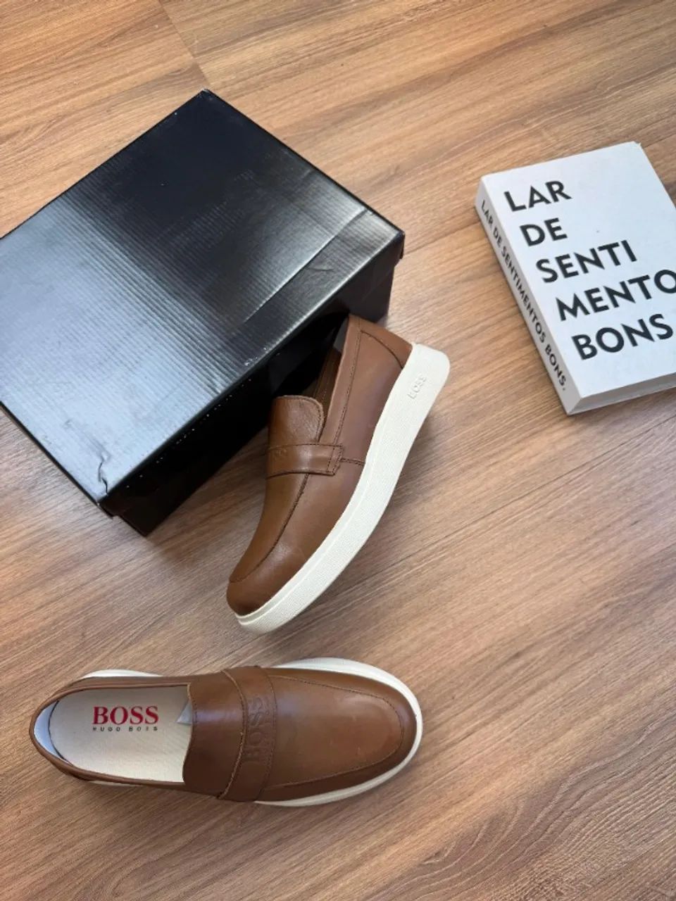 Sapato Mocassim Hugo Boss Couro Legítimo   - Foto 5