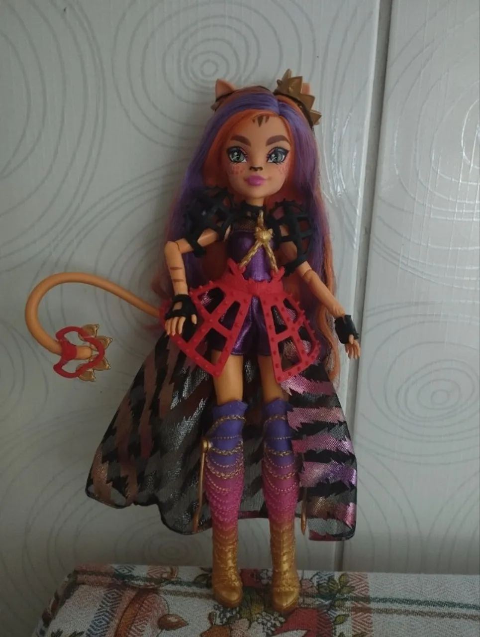 Boneca Monster High Toralei g3 com acessórios