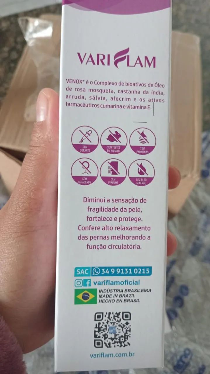 Variflam Creme para Varizes - Pague Só na Entrega  - Foto 2