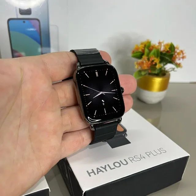 Relógio Inteligente Smartwatch Haylou Rs4 Plus Tela 1.78 Pol. Monitoramento de saúde - Foto 4