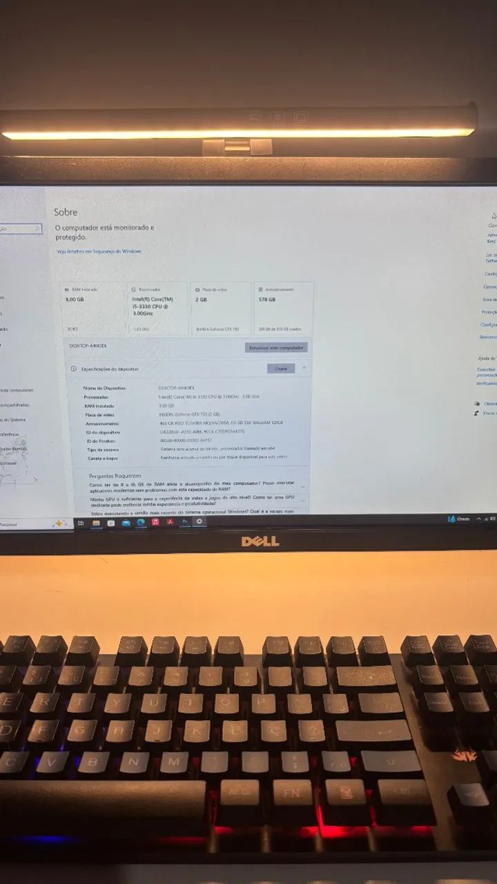 Pc i5 em ótimas condições (aceito troca por notebook) 