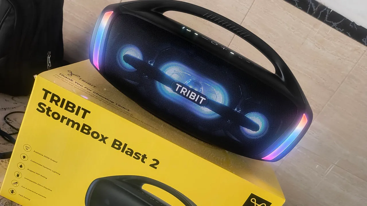 Caixa de Som Tribit StormBox Blast 2