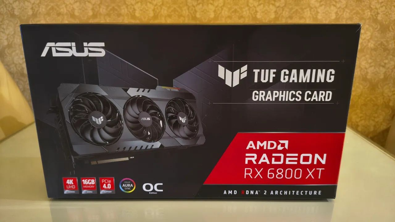 Radeon RX 6800 XT ASUS TUF Gaming OC Edition, Versão em Aço Inox - Foto 3