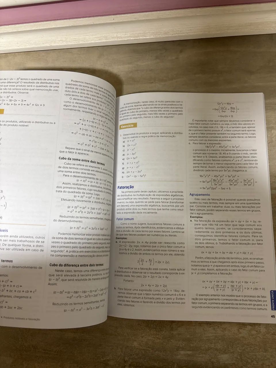 Livro matemática básica poliedro pré vestibular  - Foto 3