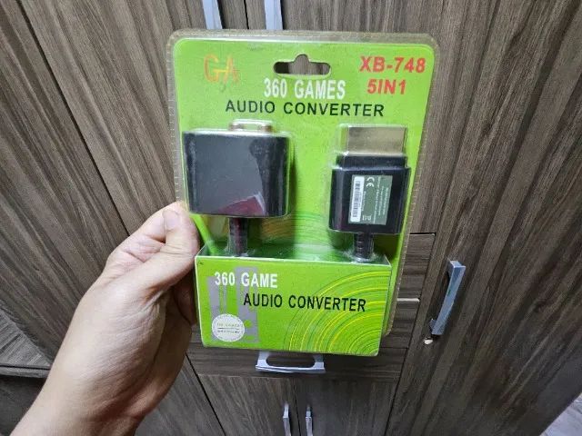 cabo audio converter 5in1 30 cm para xbox 360