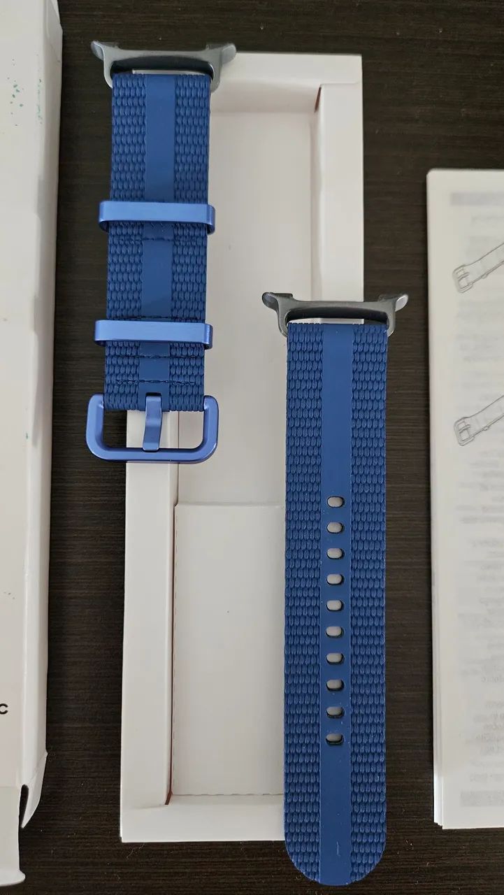 Pulseira original Galaxy Watch 8 Azul - Foto 2