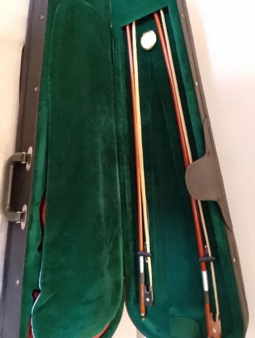 Violino Vermelho Michael com Estojo e 2 Arcos - Foto 4