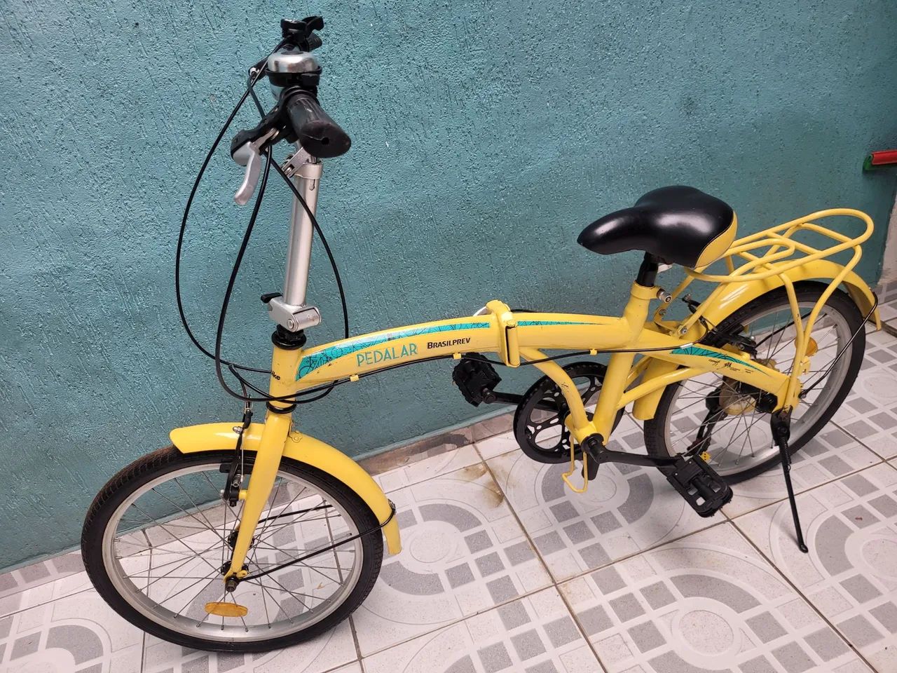 Bicicleta Dobrável Banco do Brasil  - Foto 2