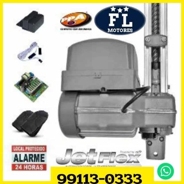 Motor para portão deslizante e basculante o kit   - Foto 3