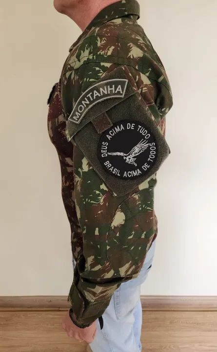 Gandoleta camuflada modelo EB pouco uso em excelentes condições - Foto 2