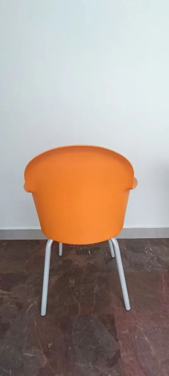 Cadeira de Escritório Laranja - Foto 3