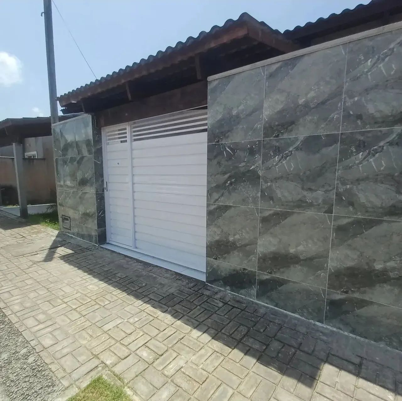 Portão de alumínio 