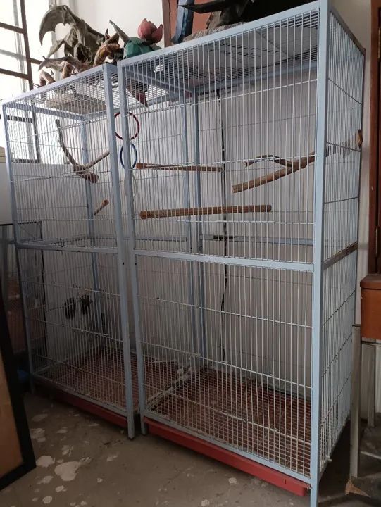 Viveiro para pássaros grande, em ótimo estado! - Foto 2